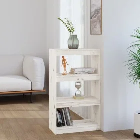 White pine wood shelf/space divider 60x30x103.5cm by vidaXL, Bookcases and shelves - Ref: Foro24-808164, Price: 51,29 €, Disc...