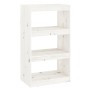 White pine wood shelf/space divider 60x30x103.5cm by vidaXL, Bookcases and shelves - Ref: Foro24-808164, Price: 51,70 €, Disc...