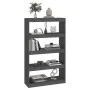 Shelf / space divider in gray pine wood 80x30x135.5 cm by vidaXL, Bookcases and shelves - Ref: Foro24-808195, Price: 61,53 €,...