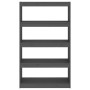 Shelf / space divider in gray pine wood 80x30x135.5 cm by vidaXL, Bookcases and shelves - Ref: Foro24-808195, Price: 61,53 €,...