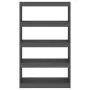 Shelf / space divider in gray pine wood 80x30x135.5 cm by vidaXL, Bookcases and shelves - Ref: Foro24-808195, Price: 61,53 €,...