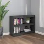 Gray pine wood shelving/space divider 100x30x71.5 cm by vidaXL, Bookcases and shelves - Ref: Foro24-808210, Price: 50,46 €, D...