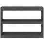 Gray pine wood shelving/space divider 100x30x71.5 cm by vidaXL, Bookcases and shelves - Ref: Foro24-808210, Price: 50,98 €, D...