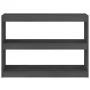 Gray pine wood shelving/space divider 100x30x71.5 cm by vidaXL, Bookcases and shelves - Ref: Foro24-808210, Price: 50,46 €, D...