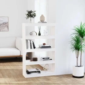 White pine wood shelf/space divider 80x30x135.5cm by vidaXL, Bookcases and shelves - Ref: Foro24-808194, Price: 87,17 €, Disc...