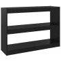 Regal/Raumteiler aus schwarzem Kiefernholz, 100 x 30 x 71,5 cm von vidaXL, Bücherregale und Regale - Ref: Foro24-808212, Prei...