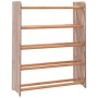 Brown plywood shoe cabinet 65x24x81 cm by vidaXL, Shoe racks and shoe organizers - Ref: Foro24-327346, Price: 27,23 €, Discou...