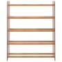 Brown plywood shoe cabinet 65x24x81 cm by vidaXL, Shoe racks and shoe organizers - Ref: Foro24-327346, Price: 27,23 €, Discou...
