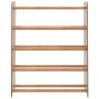 Schuhschrank aus braunem Sperrholz 65x24x81 cm von vidaXL, Schuhregale und Schuhorganisatoren - Ref: Foro24-327346, Preis: 26...
