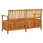 Aufbewahrungsbank aus massivem Akazienholz, 148 cm von vidaXL, Gartenbänke - Ref: Foro24-316743, Preis: 198,69 €, Rabatt: %
