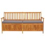 Aufbewahrungsbank mit Kissen aus massivem Akazienholz 170 cm von vidaXL, Gartenbänke - Ref: Foro24-316741, Preis: 334,23 €, R...