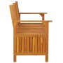 Aufbewahrungsbank aus massivem Akazienholz, 148 cm von vidaXL, Gartenbänke - Ref: Foro24-316743, Preis: 198,69 €, Rabatt: %