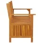 Banco de almacenaje madera maciza de acacia 148 cm de vidaXL, Bancos de jardín - Ref: Foro24-316743, Precio: 204,71 €, Descue...