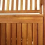 Banco de almacenaje madera maciza de acacia 148 cm de vidaXL, Bancos de jardín - Ref: Foro24-316743, Precio: 204,71 €, Descue...
