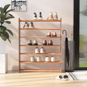 Brown plywood shoe cabinet 90x24x117 cm by vidaXL, Shoe racks and shoe organizers - Ref: Foro24-327350, Price: 40,74 €, Disco...