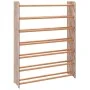 Brown plywood shoe cabinet 90x24x117 cm by vidaXL, Shoe racks and shoe organizers - Ref: Foro24-327350, Price: 40,74 €, Disco...