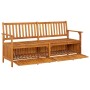 Aufbewahrungsbank aus massivem Akazienholz, 170 cm von vidaXL, Gartenbänke - Ref: Foro24-316744, Preis: 264,11 €, Rabatt: %