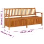 Aufbewahrungsbank aus massivem Akazienholz, 170 cm von vidaXL, Gartenbänke - Ref: Foro24-316744, Preis: 264,11 €, Rabatt: %