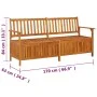 Aufbewahrungsbank aus massivem Akazienholz, 170 cm von vidaXL, Gartenbänke - Ref: Foro24-316744, Preis: 259,82 €, Rabatt: %
