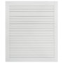 Puerta de armario lamas 4 uds madera pino blanco 69x59,4 cm de vidaXL, Puertas de armarios - Ref: Foro24-151168, Precio: 85,8...