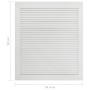 Puerta de armario lamas 4 uds madera pino blanco 69x59,4 cm de vidaXL, Puertas de armarios - Ref: Foro24-151168, Precio: 85,8...