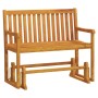 vidaxL Garten-Schaukelbank 110 cm, massives Akazienholz von vidaXL, Gartenbänke - Ref: Foro24-316608, Preis: 159,65 €, Rabatt: %