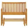 vidaxL Banco balancín de jardín 110 cm madera maciza acacia de vidaXL, Bancos de jardín - Ref: Foro24-316608, Precio: 146,54 ...