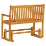 vidaxL Banco balancín de jardín 110 cm madera maciza acacia de vidaXL, Bancos de jardín - Ref: Foro24-316608, Precio: 146,54 ...