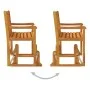 vidaxL Garten-Schaukelbank 110 cm, massives Akazienholz von vidaXL, Gartenbänke - Ref: Foro24-316608, Preis: 148,81 €, Rabatt: %
