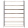 Mueble zapatero de madera contrachapada gris 90x24x117 cm by vidaXL, Shoe racks and shoe organizers - Ref: Foro24-327356, Pri...
