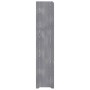 Mueble zapatero de madera contrachapada gris 90x24x117 cm by vidaXL, Shoe racks and shoe organizers - Ref: Foro24-327356, Pri...