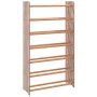 Mueble zapatero de madera contrachapada marrón 65x24x117 cm by vidaXL, Shoe racks and shoe organizers - Ref: Foro24-327349, P...