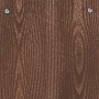Mueble zapatero de madera contrachapada marrón 65x24x117 cm by vidaXL, Shoe racks and shoe organizers - Ref: Foro24-327349, P...