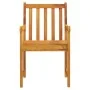 Gartenstühle 2 Einheiten aus massivem Akazienholz von vidaXL, Gartenstühle - Ref: Foro24-316609, Preis: 181,05 €, Rabatt: %