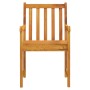 Gartenstühle 2 Einheiten aus massivem Akazienholz von vidaXL, Gartenstühle - Ref: Foro24-316609, Preis: 189,32 €, Rabatt: %