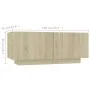 TV-Schrank mit LED-Leuchten, Farbe Sonoma-Eiche, 180 x 35 x 40 cm von vidaXL, TV-Möbel - Ref: Foro24-3081900, Preis: 111,03 €...