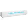 TV-Schrank mit strahlend weißen LED-Leuchten 260x35x40 cm von vidaXL, TV-Möbel - Ref: Foro24-3081921, Preis: 227,25 €, Rabatt: %