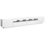 TV-Schrank mit strahlend weißen LED-Leuchten 260x35x40 cm von vidaXL, TV-Möbel - Ref: Foro24-3081921, Preis: 227,25 €, Rabatt: %