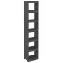 Pine wood gray shelf/space divider 40x30x199 cm by vidaXL, Bookcases and shelves - Ref: Foro24-808155, Price: 65,62 €, Discou...