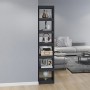 Regal/Raumteiler aus Kiefernholz grau 40x30x199 cm von vidaXL, Bücherregale und Regale - Ref: Foro24-808155, Preis: 65,62 €, ...