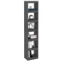 Pine wood gray shelf/space divider 40x30x199 cm by vidaXL, Bookcases and shelves - Ref: Foro24-808155, Price: 65,62 €, Discou...