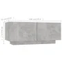 Mueble para TV con luces LED gris hormigón 180x35x40 cm de vidaXL, Muebles TV - Ref: Foro24-3081901, Precio: 112,94 €, Descue...