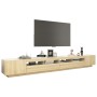 TV-Schrank mit LED-Leuchten, Farbe Sonoma-Eiche, 300 x 35 x 40 cm von vidaXL, TV-Möbel - Ref: Foro24-3081927, Preis: 188,97 €...