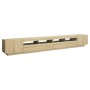 TV-Schrank mit LED-Leuchten, Farbe Sonoma-Eiche, 300 x 35 x 40 cm von vidaXL, TV-Möbel - Ref: Foro24-3081927, Preis: 188,97 €...