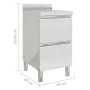Gewerbliche Küchenschränke 2 Einheiten aus Edelstahl von vidaXL, Wiederherstellung - Ref: Foro24-3081934, Preis: 610,20 €, Ra...