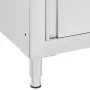 Gewerbliche Küchenschränke 2 Einheiten aus Edelstahl von vidaXL, Wiederherstellung - Ref: Foro24-3081936, Preis: 530,51 €, Ra...