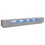 Betongrauer TV-Schrank mit LED-Leuchten 300x35x40 cm von vidaXL, TV-Möbel - Ref: Foro24-3081928, Preis: 217,39 €, Rabatt: %