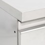 Gewerbliche Küchenschränke 2 Einheiten aus Edelstahl von vidaXL, Wiederherstellung - Ref: Foro24-3081937, Preis: 520,98 €, Ra...