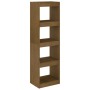 Regal/Raumteiler aus massiver Honigkiefer, 40 x 30 x 135,5 cm von vidaXL, Bücherregale und Regale - Ref: Foro24-808146, Preis...