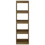 Shelving/space divider solid honey pine 40x30x135.5cm by vidaXL, Bookcases and shelves - Ref: Foro24-808146, Price: 53,19 €, ...
